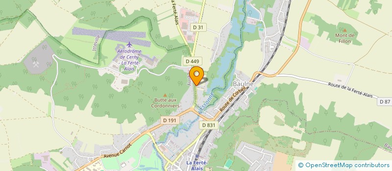 localisation de l'entreprise LIVIA LANCELOT INDUSTRIE  ITTEVILLE