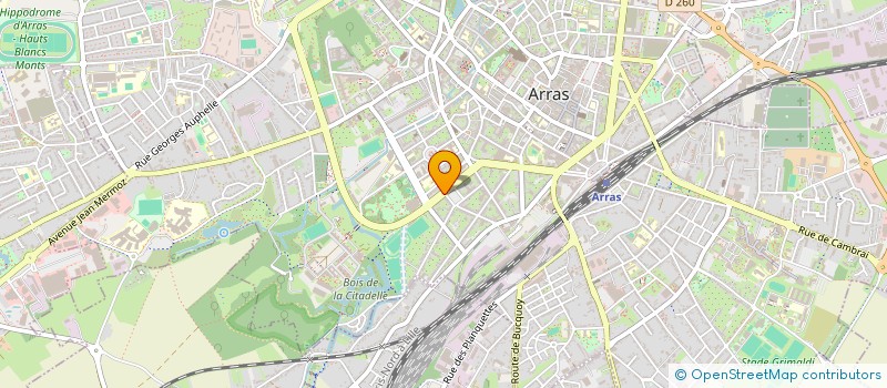 localisation de l'entreprise LIVIC à ARRAS