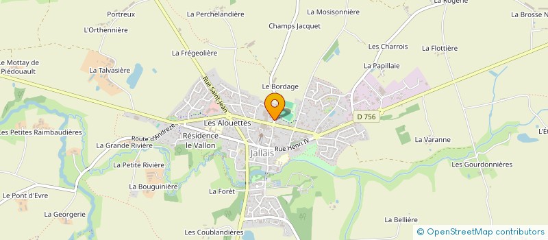 localisation de l'entreprise LIVIGA à BEAUPREAU-EN-MAUGES