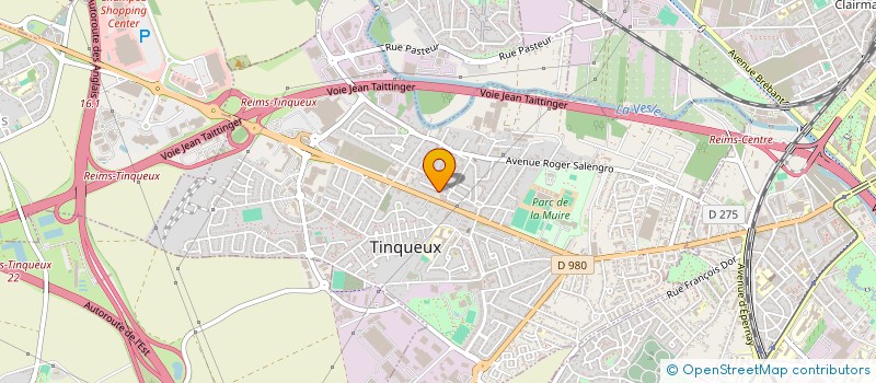 localisation de l'entreprise LIVIN DESIGN & DECORATION  TINQUEUX