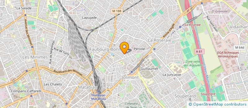 localisation de l'entreprise LIVING à TOULOUSE