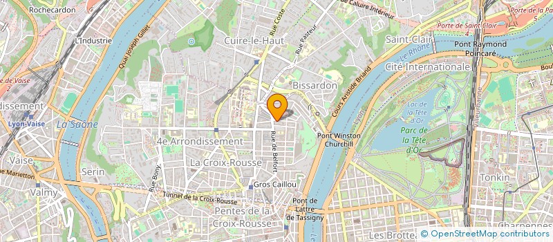 localisation de l'entreprise LIVING à LYON