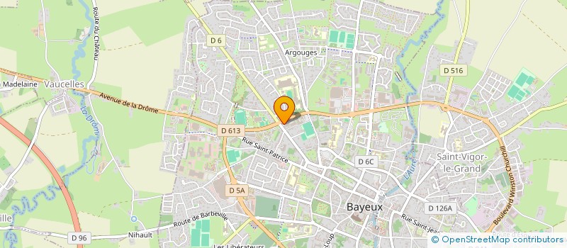 localisation de l'entreprise LIVING BOOM à BAYEUX