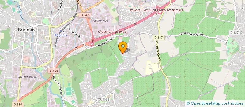 localisation de l'entreprise LIVING EDGE INVEST  VOURLES