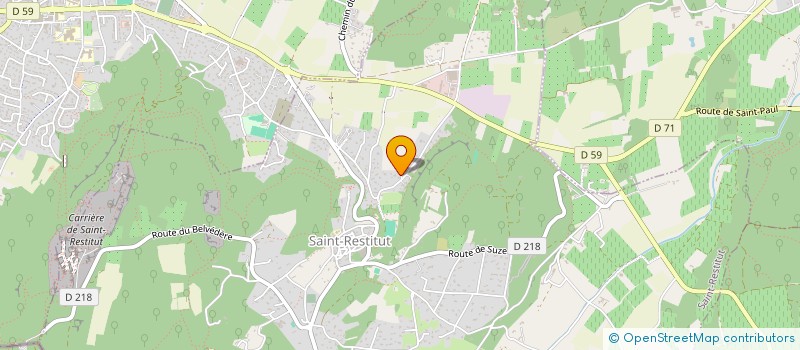 localisation de l'entreprise LIVING INVESTMENT  SAINT-RESTITUT