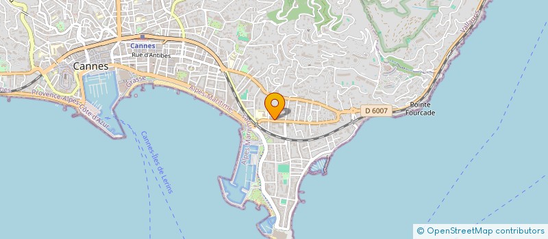 localisation de l'entreprise LIVING WATERS FRANCE  CANNES