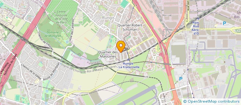 localisation de l'entreprise LIVINGSTON IT FRANCE  RUNGIS