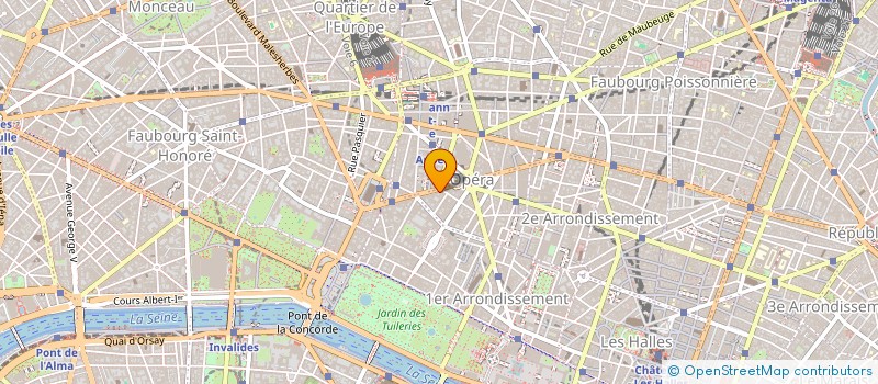 localisation de l'entreprise LIVINGSTONE  PARIS