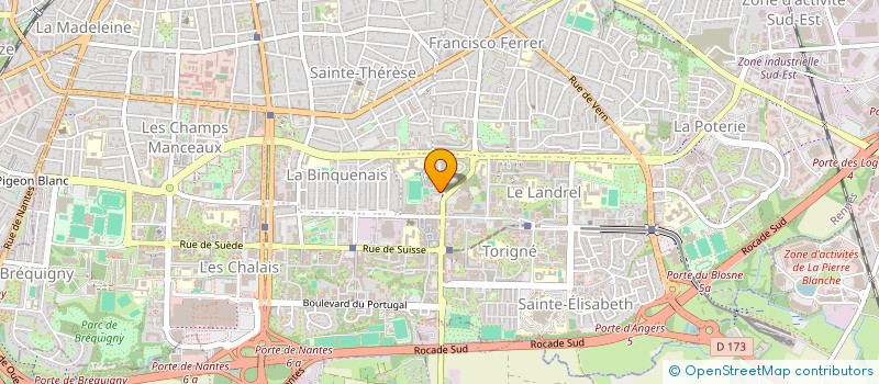 localisation de l'entreprise LIVINI à RENNES