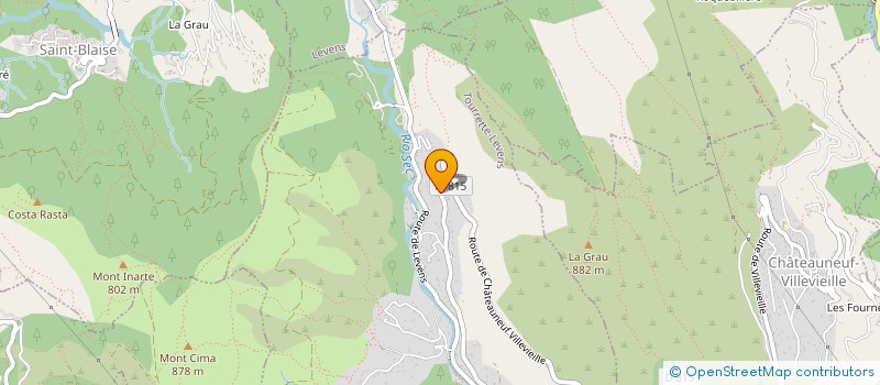 localisation de l'entreprise LIVIO  TOURRETTE-LEVENS