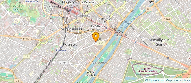 localisation de l'entreprise LIVIO E NONNA  PUTEAUX