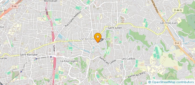 localisation de l'entreprise LIVIO INVEST à MARSEILLE
