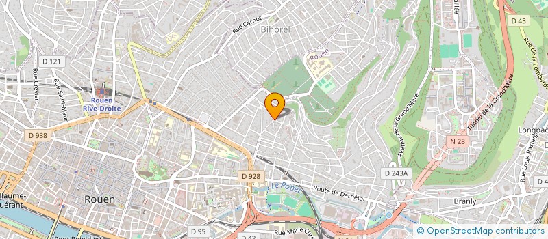 localisation de l'entreprise LIVIO&JOSEPH  ROUEN