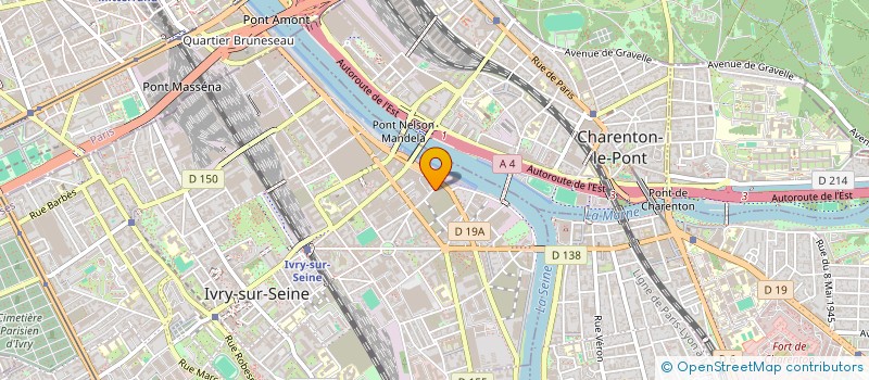 localisation de l'entreprise LIVIO PIU IVRY  IVRY-SUR-SEINE