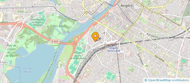 localisation de l'entreprise LIVIPI à ANGERS