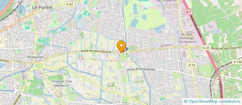 localisation de l'entreprise LIVKA FOOD  LE PONTET