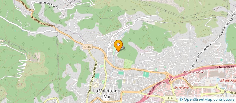 localisation de l'entreprise LIVOLSI CONSEIL ET ACCOMPAGNEMENT à LA VALETTE-DU-VAR