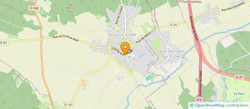 localisation de l'entreprise LIVOM à SOISY-SUR-SEINE