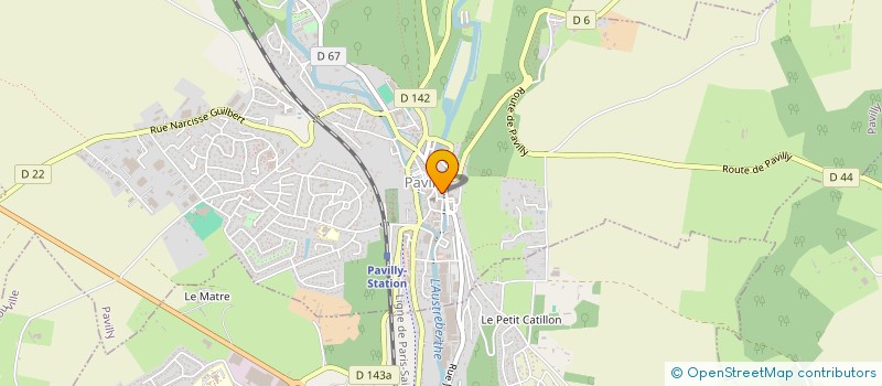 localisation de l'entreprise LIVR'HEURE  PAVILLY