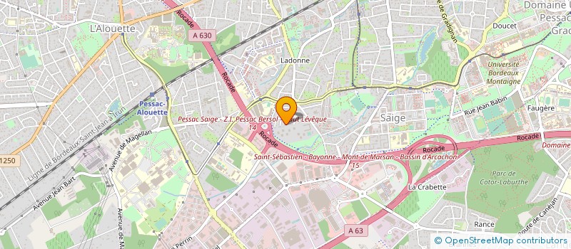 localisation de l'entreprise LIVR'ON PLUS à PESSAC