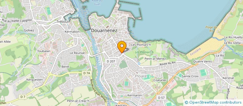 localisation de l'entreprise LIVRAISEMBLABLE  DOUARNENEZ