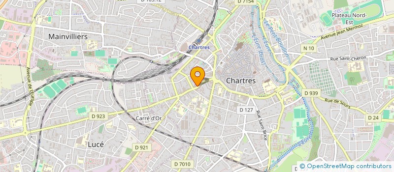 localisation de l'entreprise LIVRAISON A MON INITIATIVE à CHARTRES
