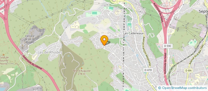 localisation de l'entreprise LIVRAISON ET MONTAGE MEUBLES ET SALONS à LES PENNES-MIRABEAU
