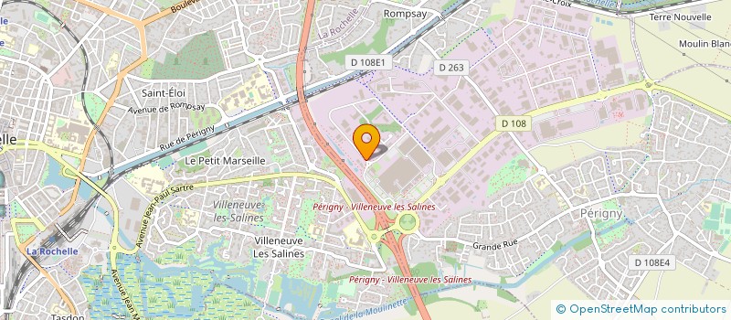 localisation de l'entreprise LIVRAISON POSE SERVICE FRANCE  PERIGNY