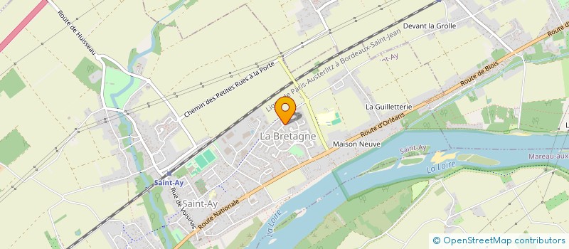 localisation de l'entreprise LIVRAISON REPAS à SAINT-AY