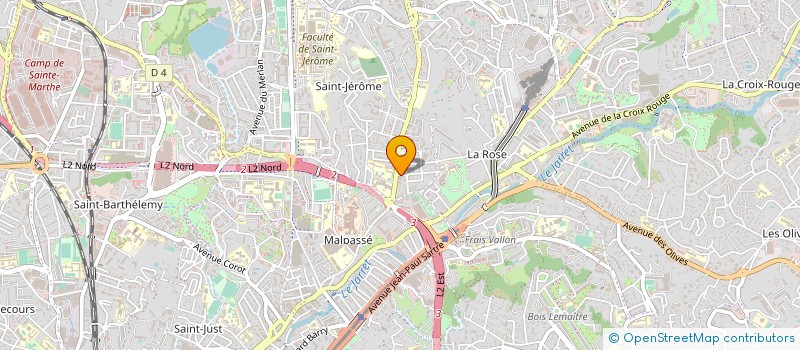 localisation de l'entreprise LIVRAISONS BOISSY à MARSEILLE