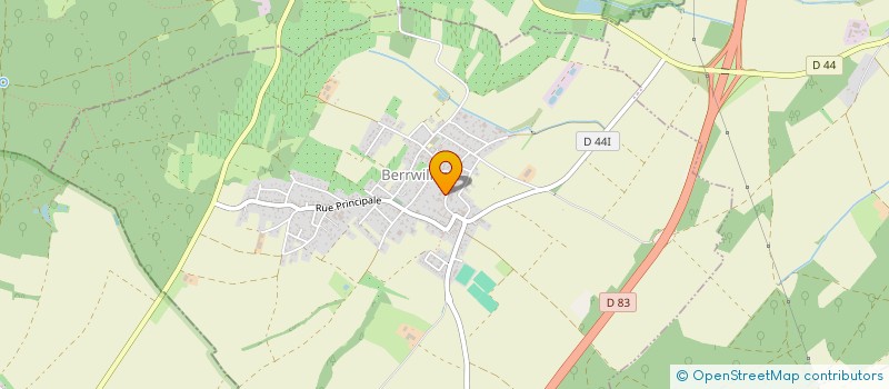 localisation de l'entreprise LIVRAISONS HL  BERRWILLER