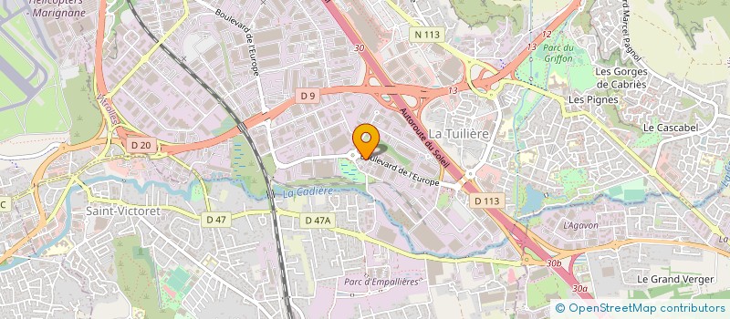 localisation de l'entreprise LIVRAISONS INSTALLATION D'ELECTROMENAGER à VITROLLES