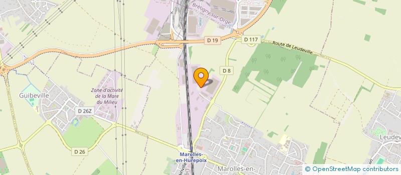 localisation de l'entreprise LIVRAISONS TRANSPORT MARCHANDISES  MAROLLES-EN-HUREPOIX