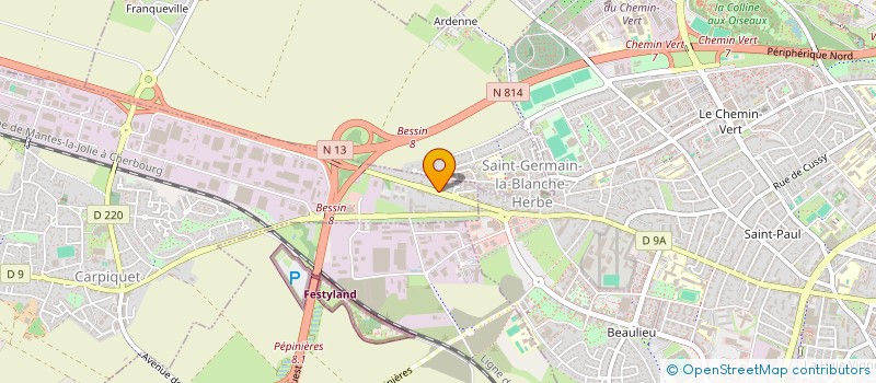 localisation de l'entreprise LIVRAISONS TRANSPORTS DIRECT  CARPIQUET