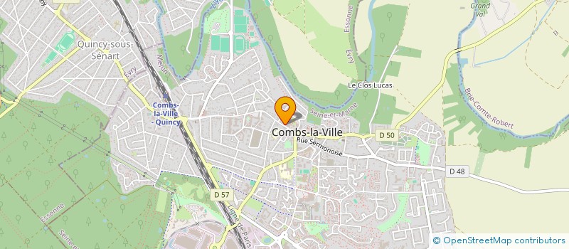 localisation de l'entreprise LIVRAMAX à COMBS-LA-VILLE