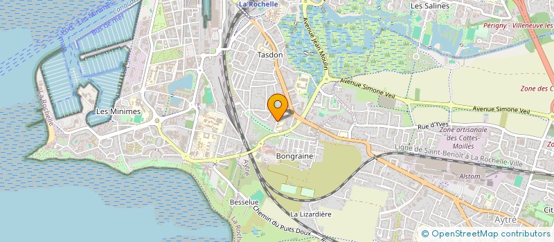localisation de l'entreprise LIVRAPY à LA ROCHELLE