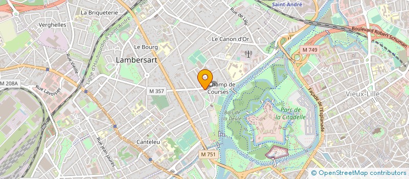 localisation de l'entreprise LIVRE A VOUS à LAMBERSART
