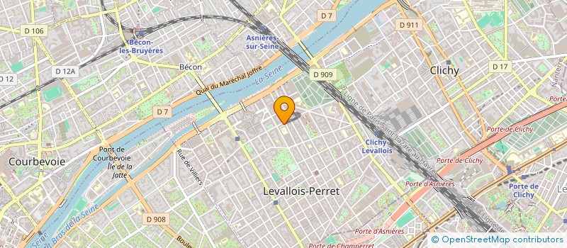 localisation de l'entreprise LIVRE CHINE à LEVALLOIS-PERRET