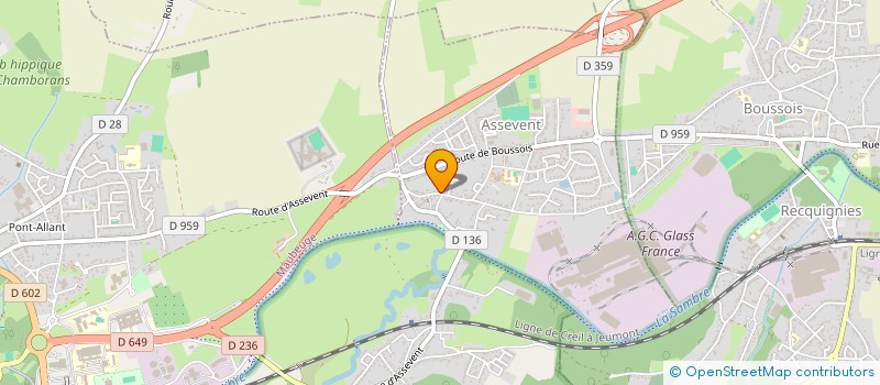 localisation de l'entreprise LIVRE EN FETE  ASSEVENT