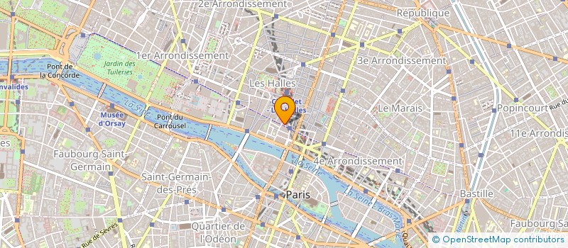 localisation de l'entreprise LIVRE NATIONAL DE PARIS à PARIS