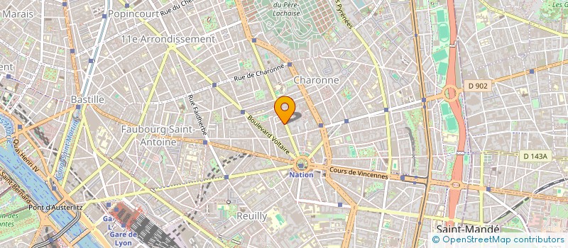 localisation de l'entreprise LIVRE & SON à PARIS