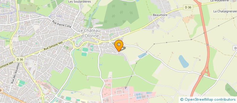localisation de l'entreprise LIVREBOOK à LES SABLES D'OLONNE