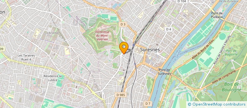 localisation de l'entreprise LIVRES APPEL à SURESNES