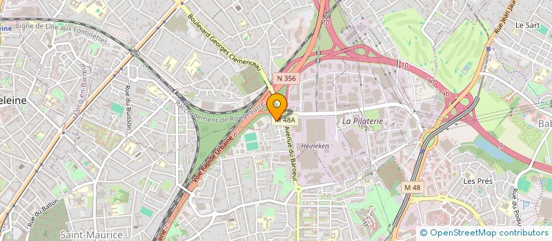 localisation de l'entreprise LIVRES D'IMAGES à MARCQ-EN-BARŒUL