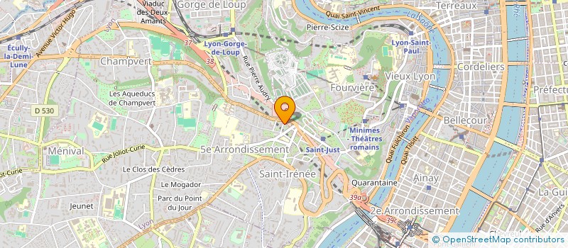 localisation de l'entreprise LIVRES EN TETE  LYON