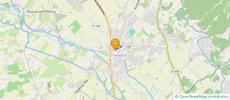 localisation de l'entreprise LIVRES ET MARGES  VELLERON