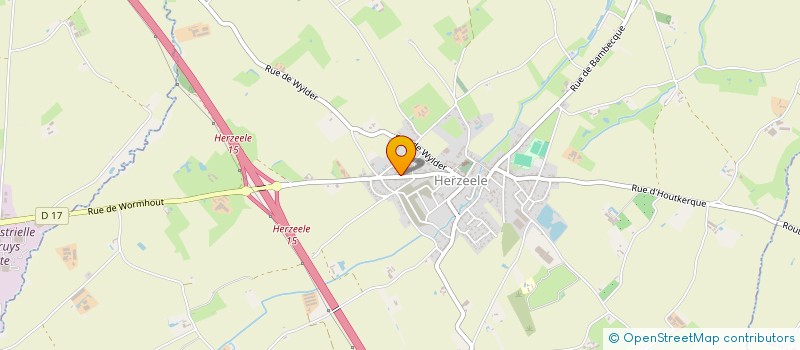 localisation de l'entreprise LIVRES EVASION  HERZEELE