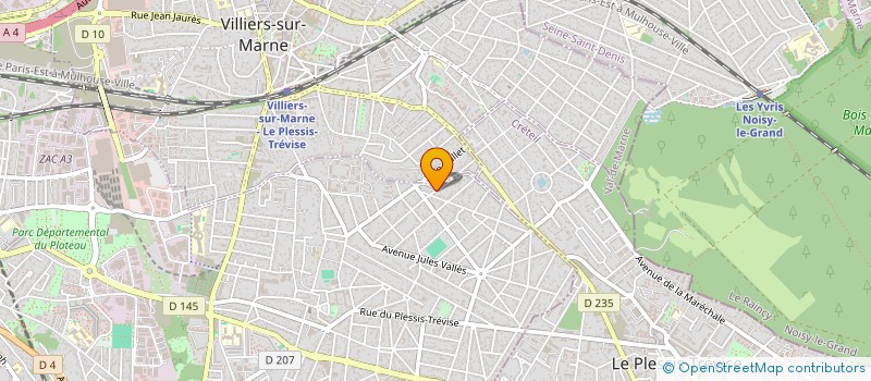 localisation de l'entreprise LIVRES & MAUVE à CHAMPIGNY-SUR-MARNE
