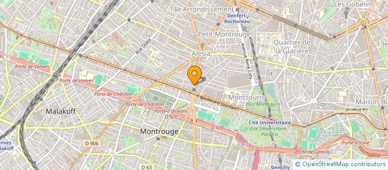 localisation de l'entreprise LIVRES PLUS à PARIS