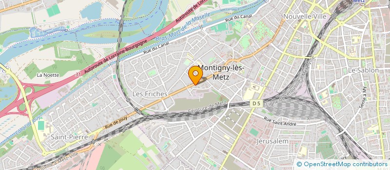 localisation de l'entreprise LIVRES POUR LE CONGO BRAZZAVILLE à MONTIGNY LES METZ
